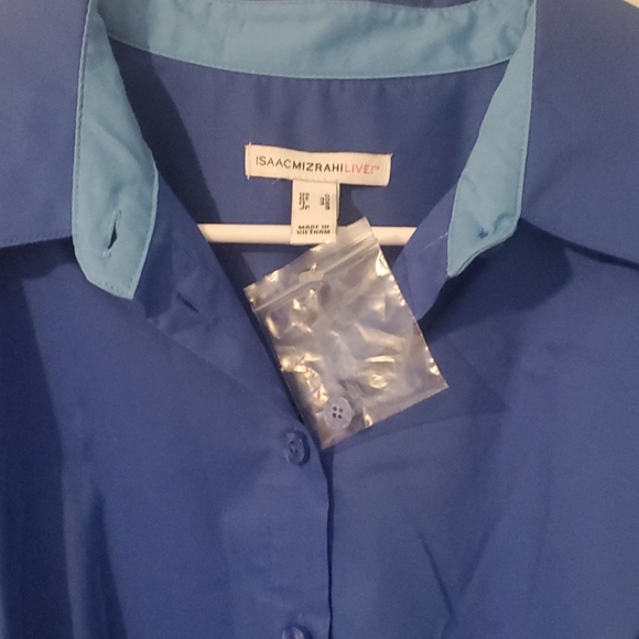 Isaac Mizrahi Live Poplin Dress - Picture 5 of 6